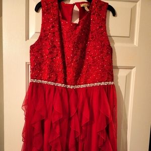 Beautiful Girls Red Dress